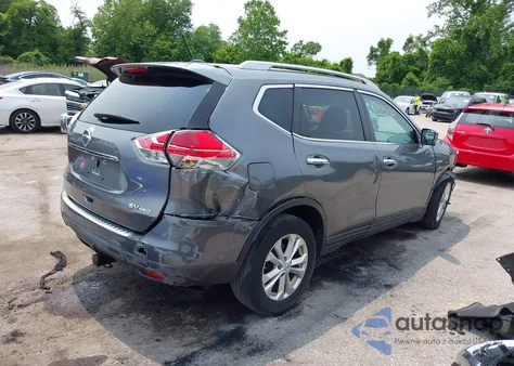 2016 Nissan Rogue Sv from USA, damaged, VIN 5N1AT2MM7GC744753